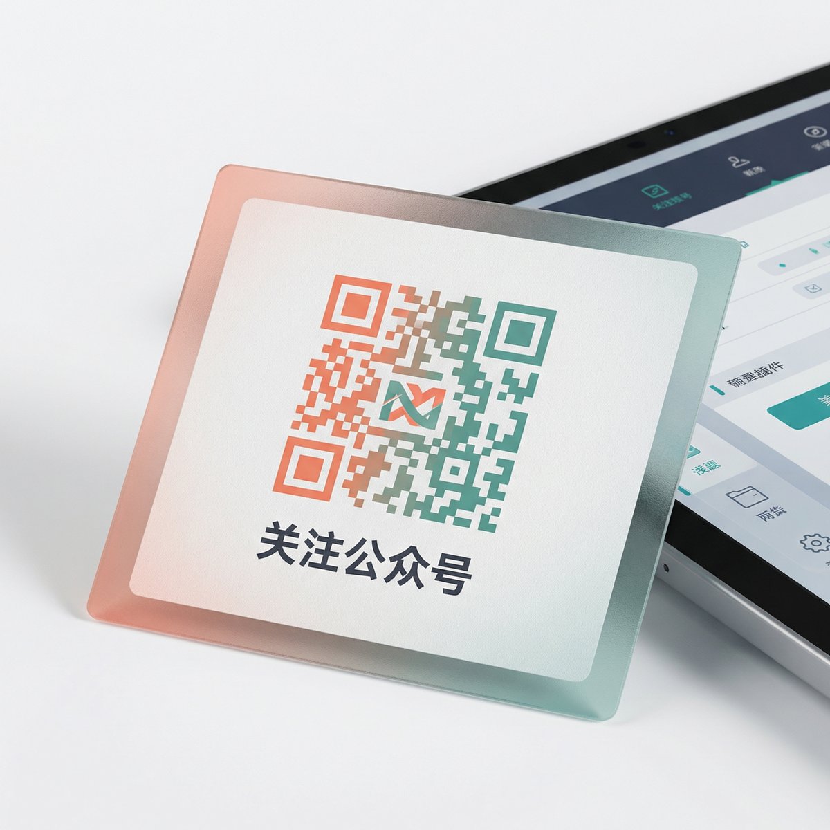 我爱搞公众号二维码